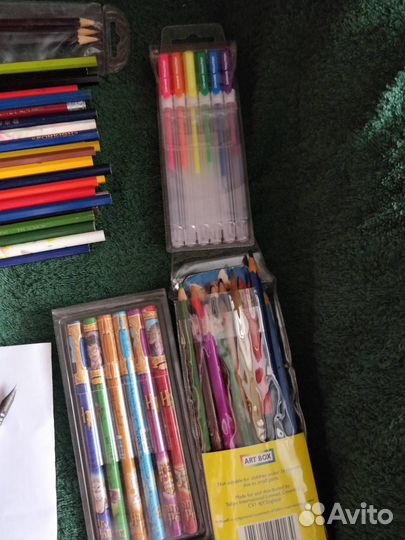 Карандаши СССР и перьевые ручки