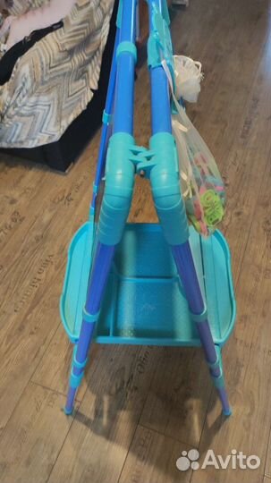 Мольберт детский с магнитной стороной