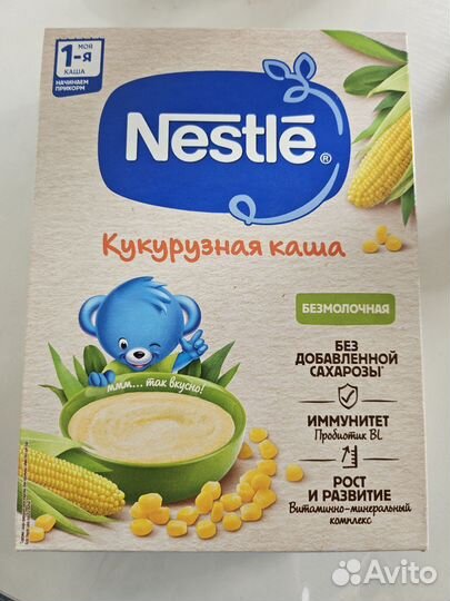 Кукурузная каша безмолочная Nestle