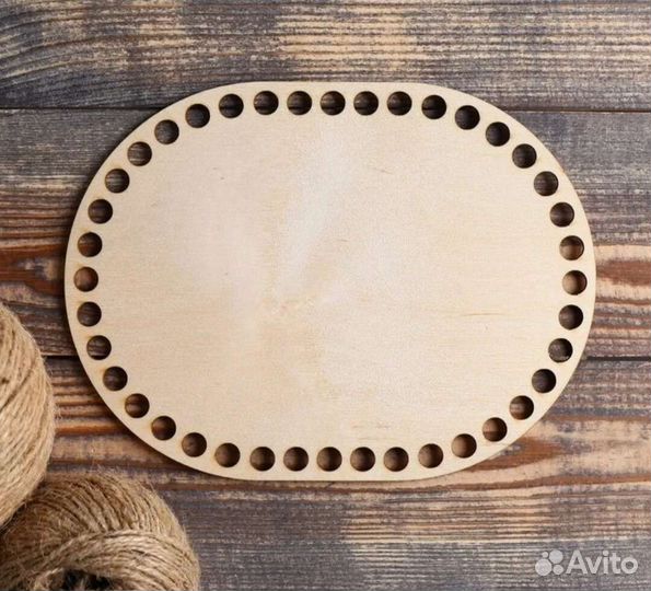 Заготовки деревянные. Овал