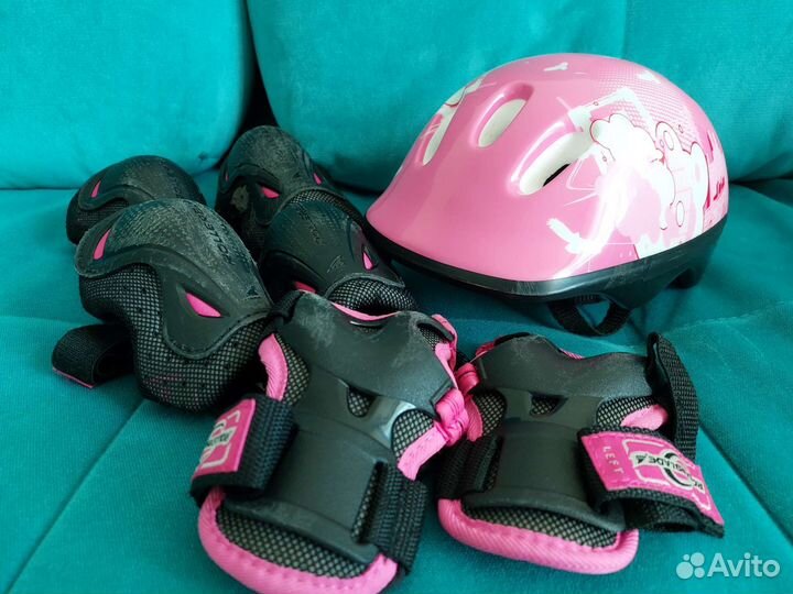 Шлем и защита rollerblade для девочки