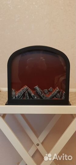 Светодиодный камин шале