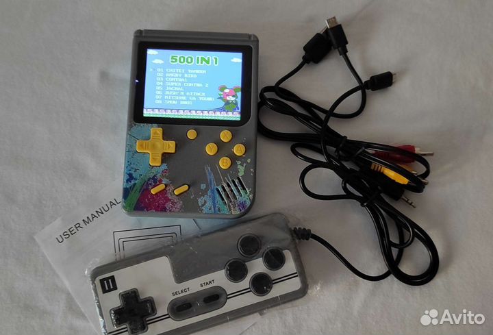 Игровая приставка Game Box игры 500 в 1