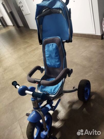 Детский велосипед с родительской ручкой