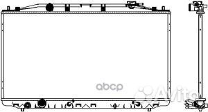 Радиатор системы охлаждения honda accord 2.4 20