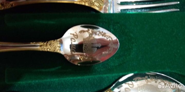 Набор столовых приборов Роман, новый