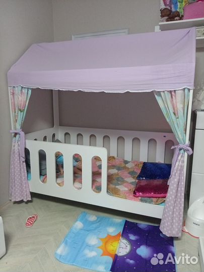 Кровать Домик с дефектом