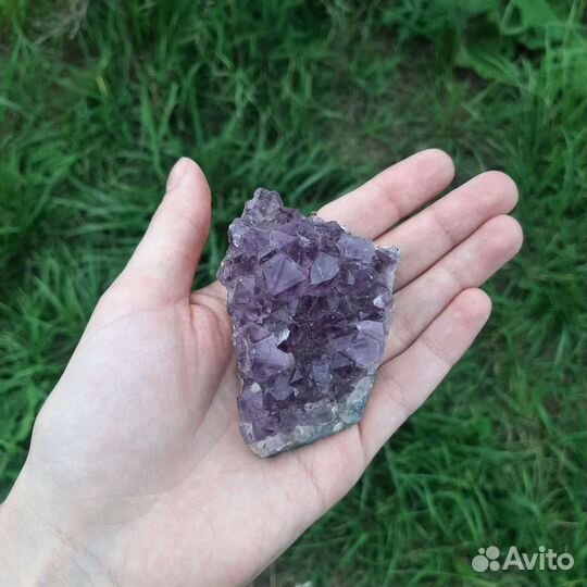 Друза аметиста натуральный камень