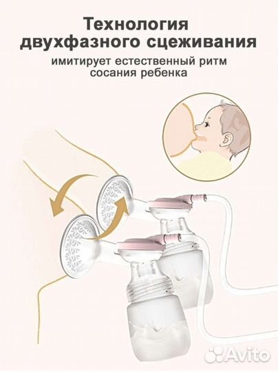 Молокоотсос ndcg двойной электрический