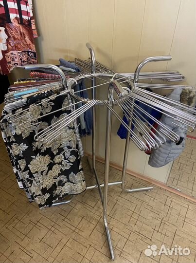 Вешалка напольная для брюк круглая