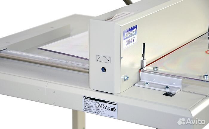 Резак для бумаги гильотина KWTrio 3947, новый