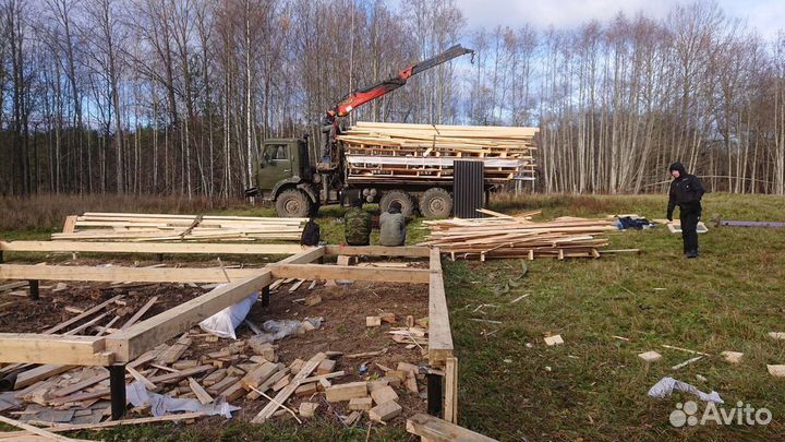 Услуги Камаз Вездеход Кран-манипулятор Кму