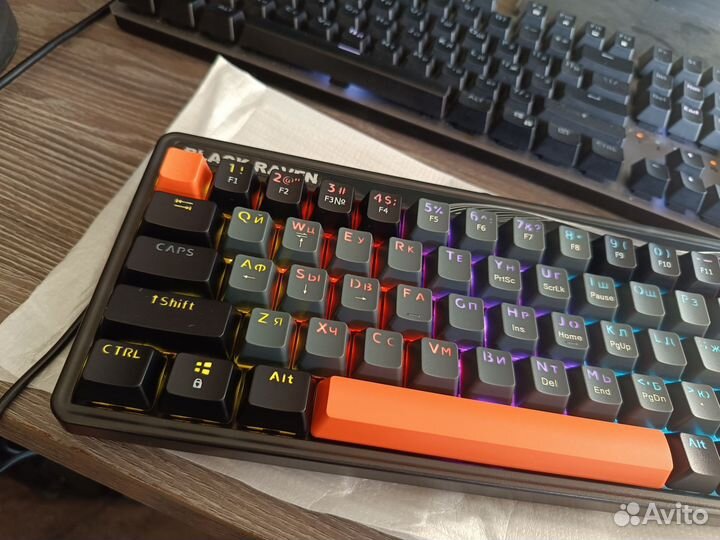 Игровая механическая клавиатура Black reven