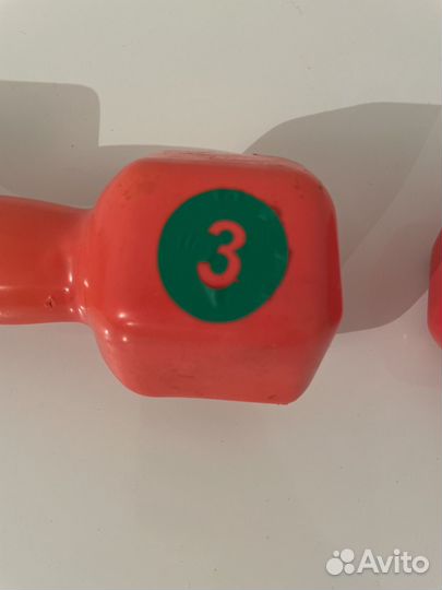 Гантели 3 кг