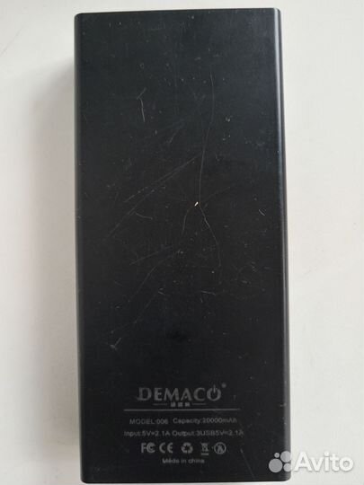 Повербанк Demaco 20000mAh