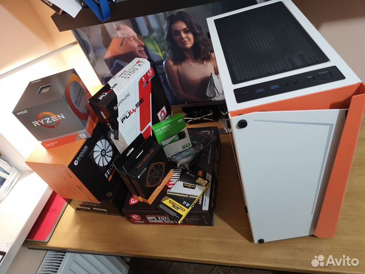 Игровой пк Ryzen 9 3900X / 32Gb / Sapphire Radeon