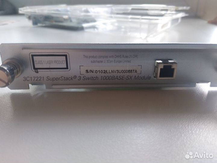 Модуль 3Com 4400 1000Base-SX 3C17221