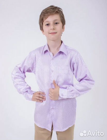 Рубашка для мальчика школьная