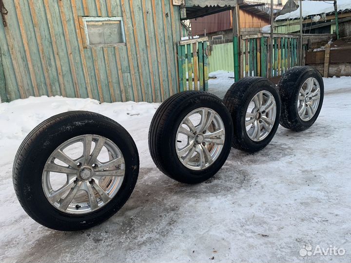 Литые диски r15 бу 4 100