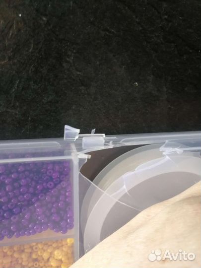 Набор бисера и бусин новые