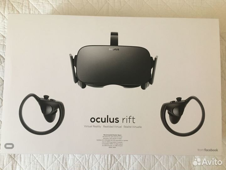 Шлем виртуальной реальности Oculus Rift для пк