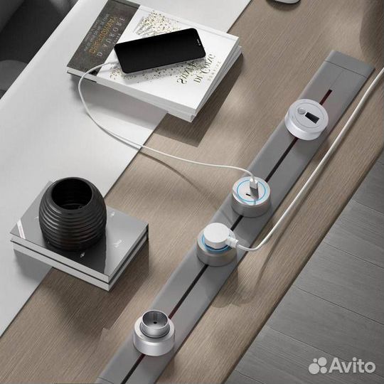 Трек накладной Arte Milano Am-track-sockets-39 392305TO/50 Grey