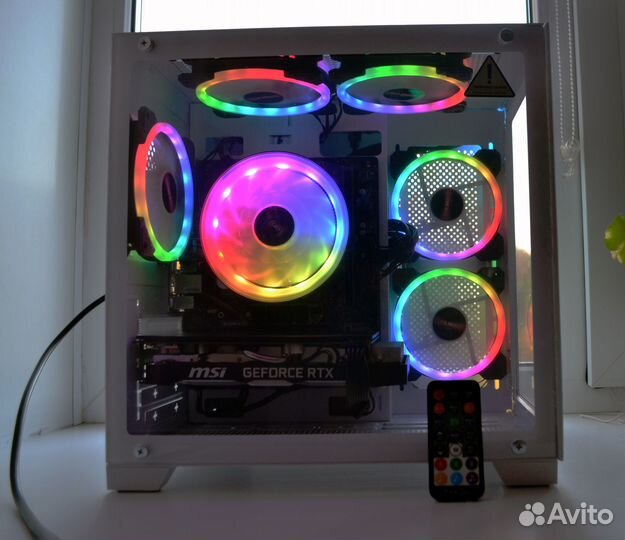 Игровой пк Ryzen 5 rtx 2060 super 16 gb ssd m2 512