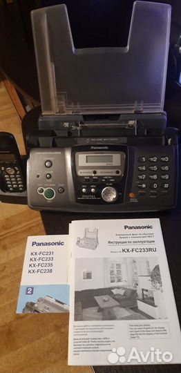 Телефон-Факс Panasonic KX-FC233RU