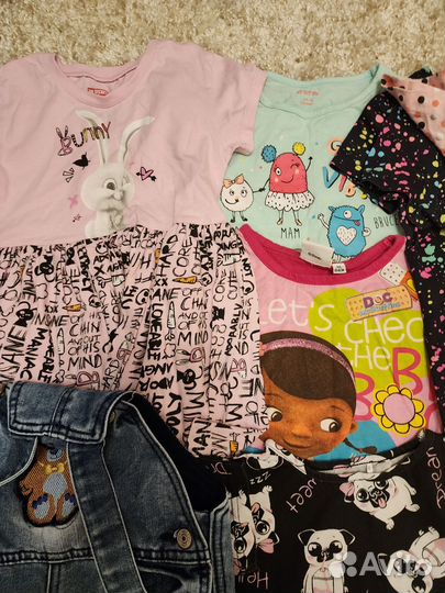 Пакет вещей на девочку