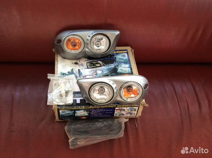 Противотуманные фары Мitsubishi Strada G-wagon