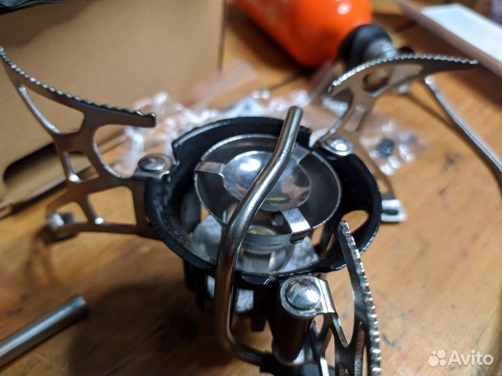 Мультитопливная походная горелка