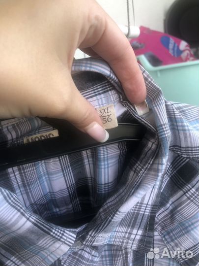 Рубашка мужская 56 размер