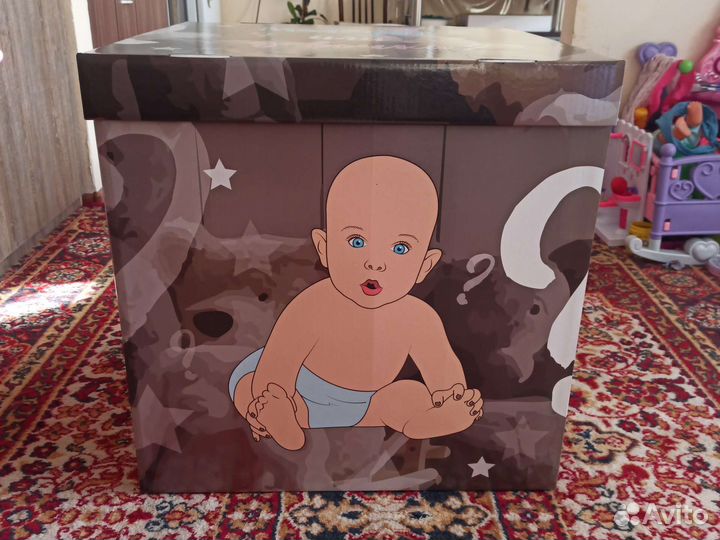 Коробка для гендер пати