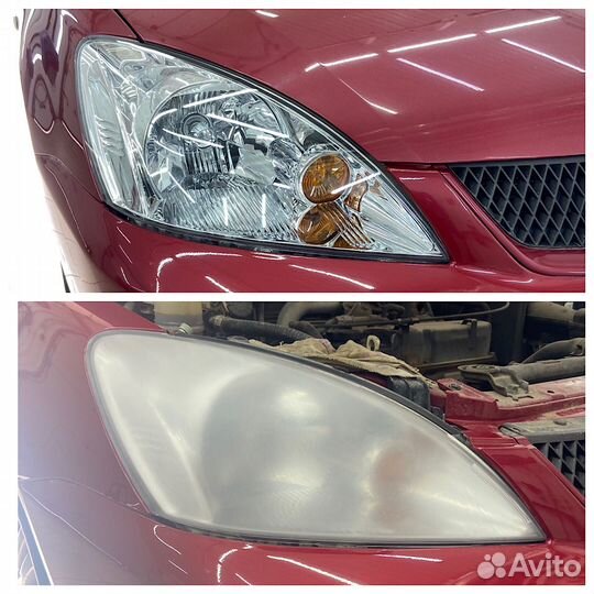 Полировка фар Бронирование