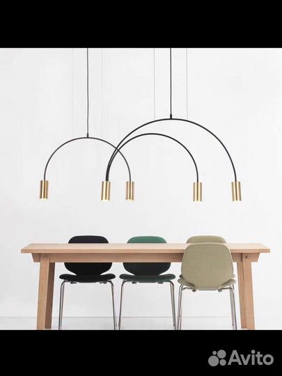 Светильник подвесной над столом