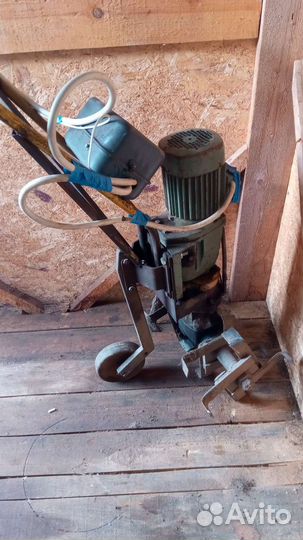 Культиватор электрический 3 фазы древний