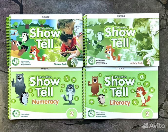 Show and tell 2 новые учебники для детей
