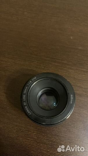 Объектив canon 50mm 1 8 stm