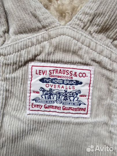 Комбинезон Вельветовый Levis винтаж-90 оригинал