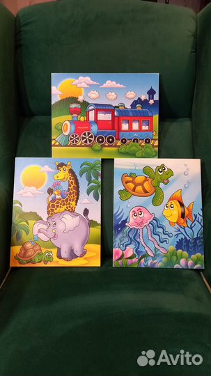 Комплект картин для детской