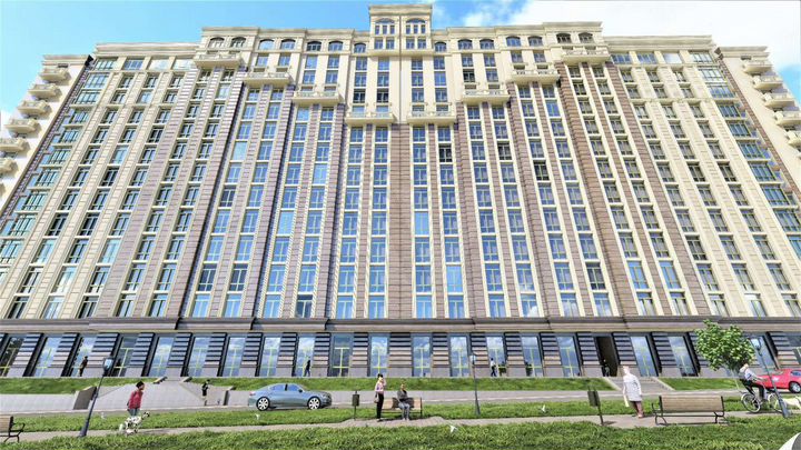 3-к. квартира, 121 м², 3/12 эт.