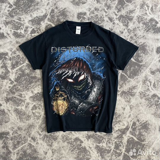 Футболка мерч Disturbed Gildan