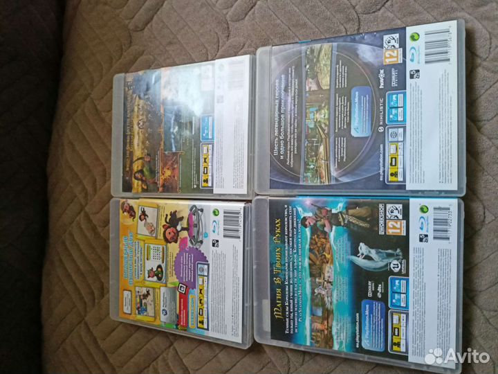 Диски на sony playstation 3