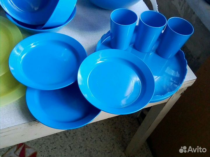 Набор посуды для пикника СССР