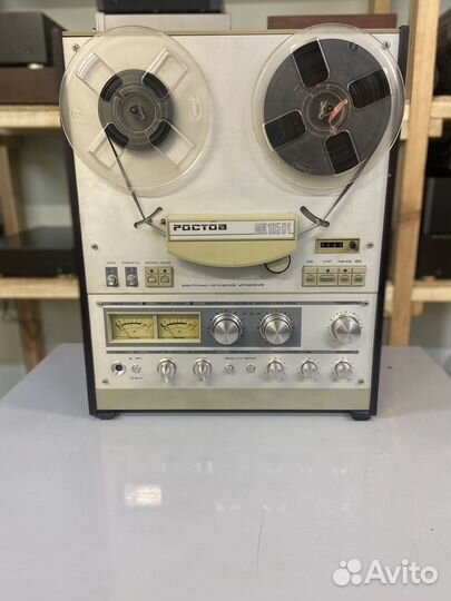 Катушечный магнитофон Ростов 105(экспортный)