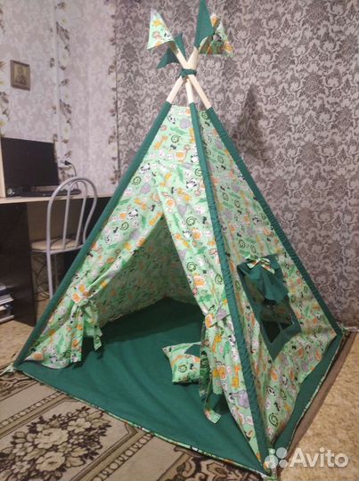 Домик вигвам детский на заказ