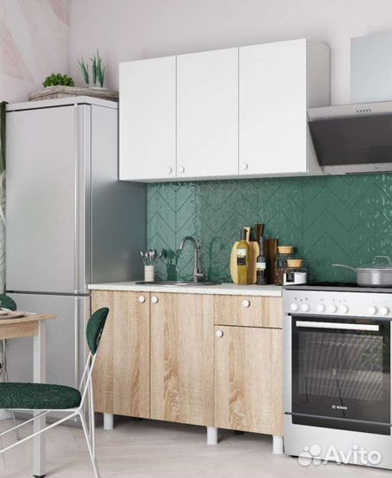 Новая кухня, кухонный гарнитур 1,5 м