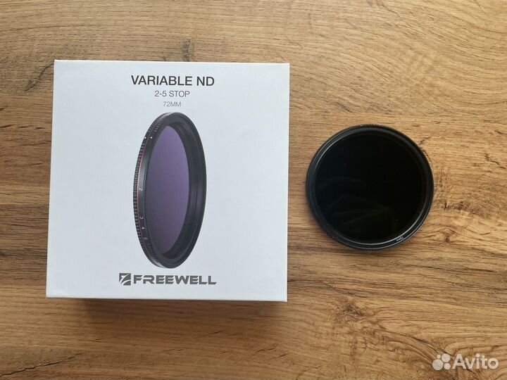 ND Фильтр Freewell 2-5 stops 72mm