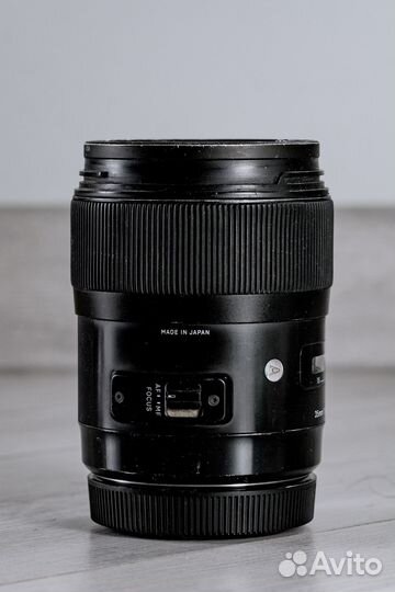 Sigma 35mm 1 4 art canon