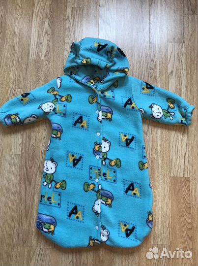 Конверт флисовый утеплённый